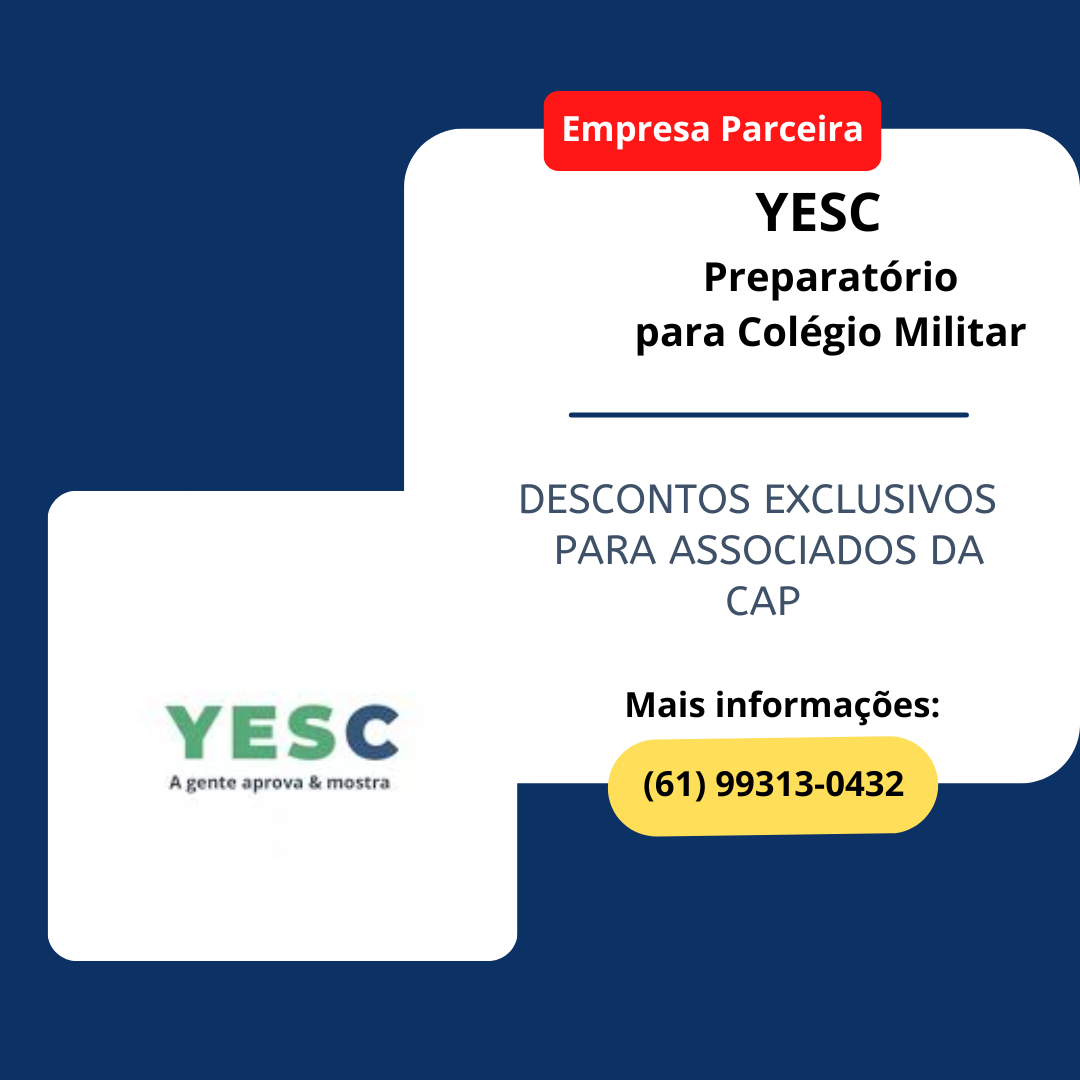 Convênio YESC - Preparatório para Colégio Militar